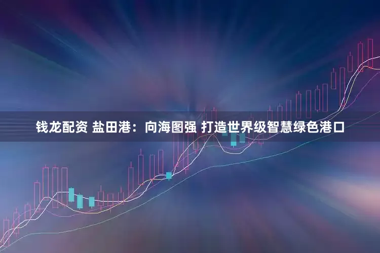 钱龙配资 盐田港：向海图强 打造世界级智慧绿色港口